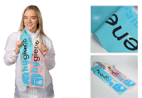 Шарф однослойный взрослый 15х150 см, с полной запечаткой