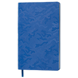 Бизнес-блокнот Tabby Funky, гибкая обложка, в линейку, синий