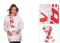 Шарф однослойный взрослый 15х120 см, с полной запечаткой