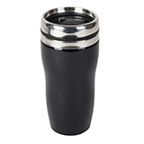 Термокружка  "Promo";  450 мл; красный; металл/пластик