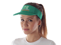 Козырек Карри на липучке однотонный узкий "Три вокзала"