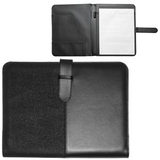 Папка А4 "Контракт"  с блоком для записей; черный; 31