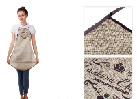 Фартук Аппетит Смайл с круглым низом, с полной запечаткой Фартук Аппетит Смайл с круглым низом, с полной запечаткой