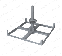 Основание откидное, под плитку 50х50 см Основание откидное, под плитку 50х50 см