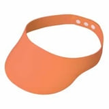 Промо-козырек; оранжевый; 9х19х0,2 см; полиуретан