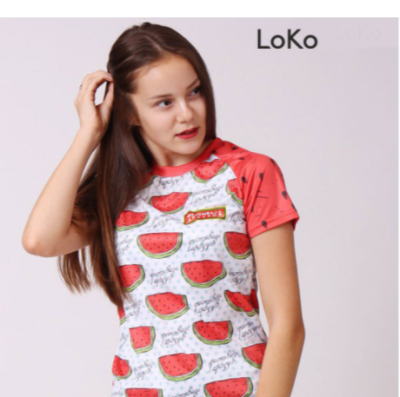 Футболка Спэйс женская с полной запечаткой