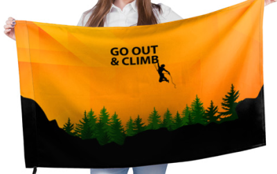 Флаг Альпинизм №3 100х150 см
