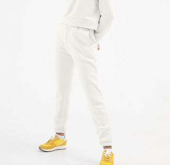 Брюки Итан из футера женские, однотонные